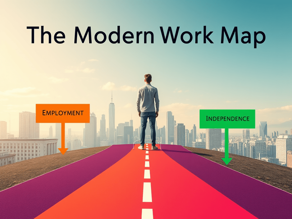 The Modern Work Map: How to Know If You’re Built for Employment, Freelance, or&nbsp;Independence